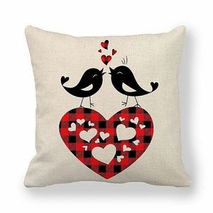 😍 2/$ 45 Little Love Birds theme throw pillow